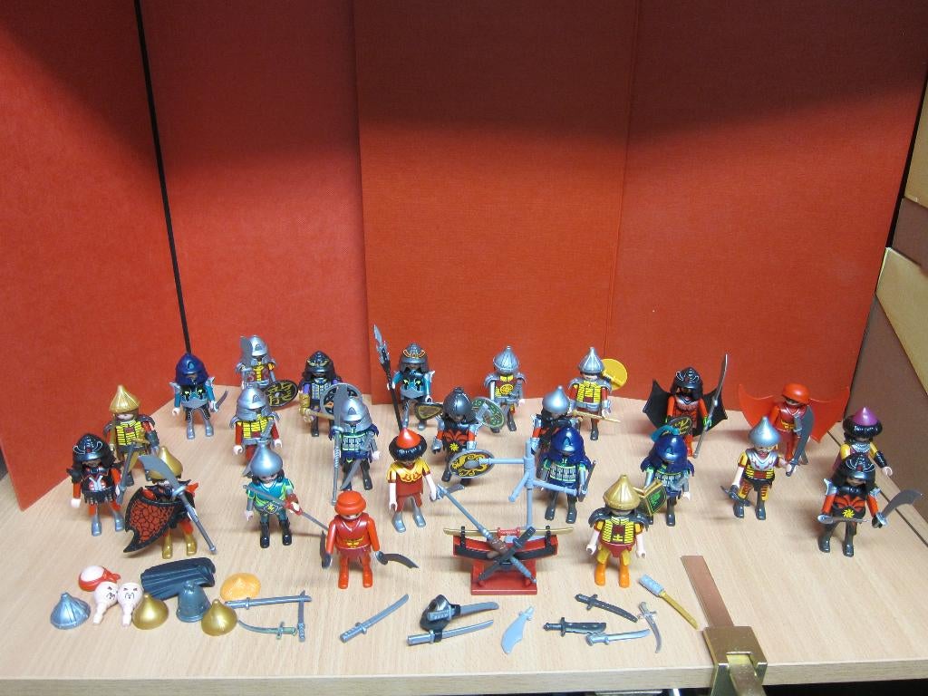 playmobil chinese warriors, Ophalen of Verzenden, Gebruikt, Los playmobil