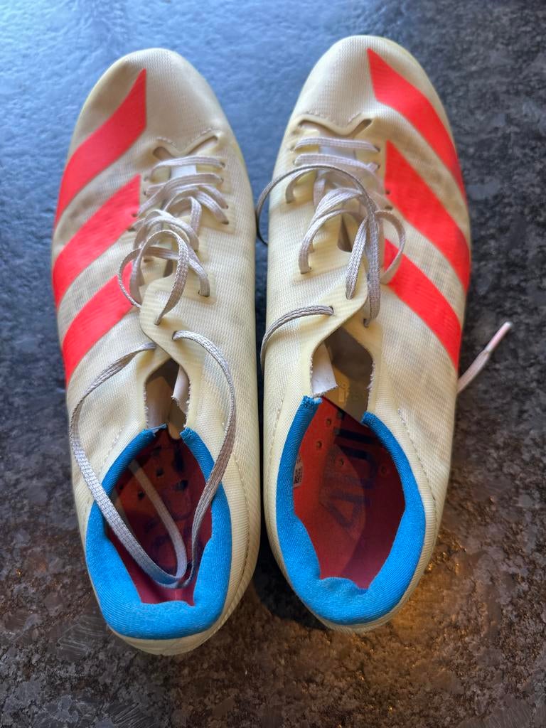 Adidas Spikes Maat 42,5, Sport en Fitness, Adidas, Gebruikt, Ophalen of Verzenden, Spikes