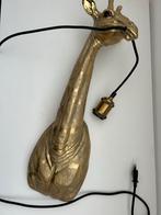 Gouden Giraffe Wandlamp - Uniek Design, Ophalen, Zo goed als nieuw, Overige materialen