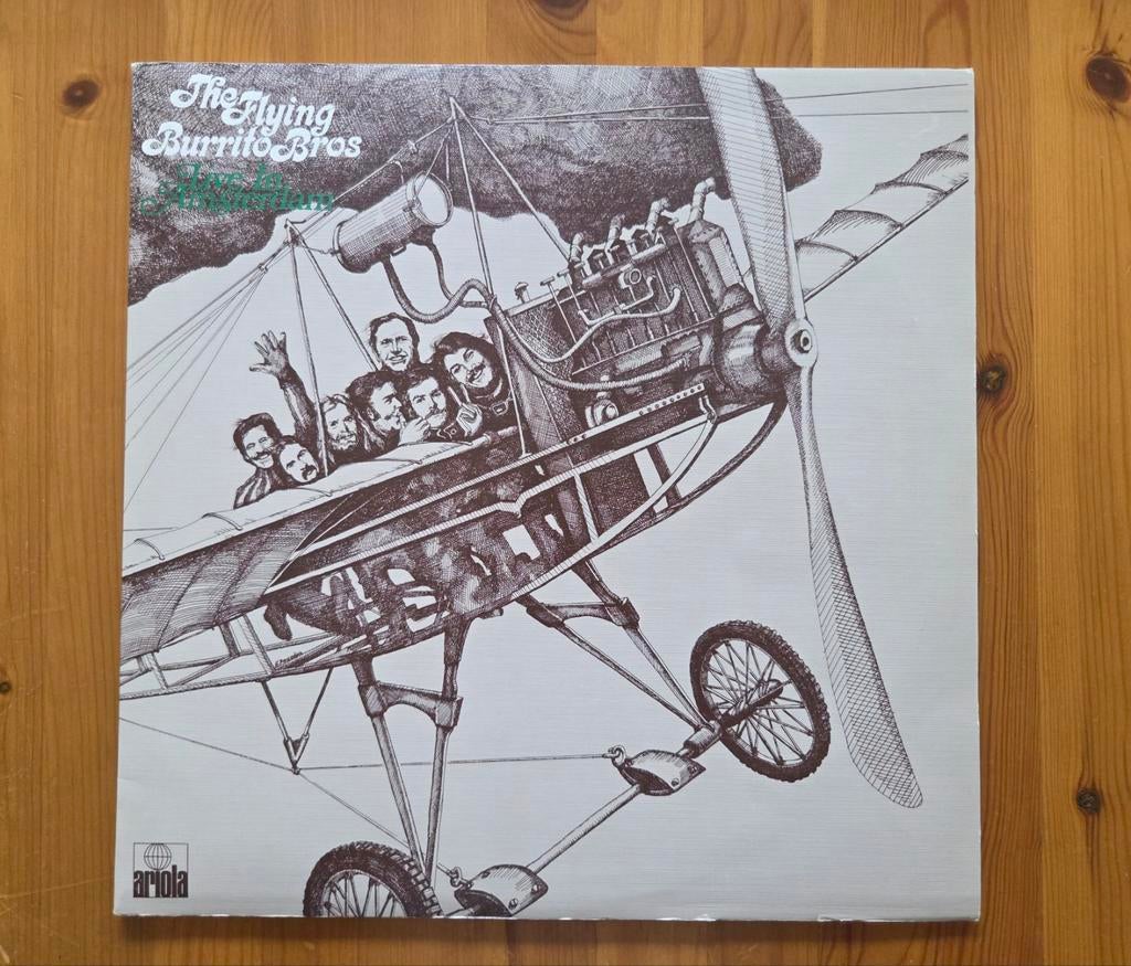 The Flying Burrito Brothers Live in Amsterdam, Ophalen of Verzenden, Gebruikt, 12 inch