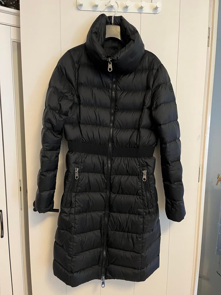 McGregor zwarte dons puffer jas maat 38, Ophalen of Verzenden, Gedragen, Maat 38/40 (M), Zwart