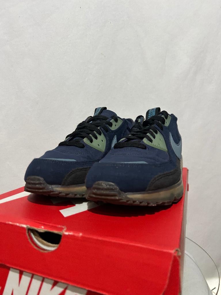 ALS NIEUW! Maat 44,5 - Nike Air Max 90 Terrascape Navy Aqua, Nike, Nike, Nike, Nike