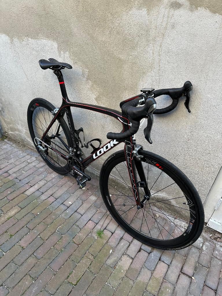 Look 695 Full Carbon racefiets in zeer goede staat, Fietsen en Brommers, 28 inch, Carbon, Heren, Look