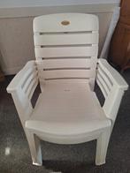 Hartman Prestige Tuinstoel - Crème Kunststof, Tuin en Terras, Ophalen of Verzenden, Gebruikt, Kunststof