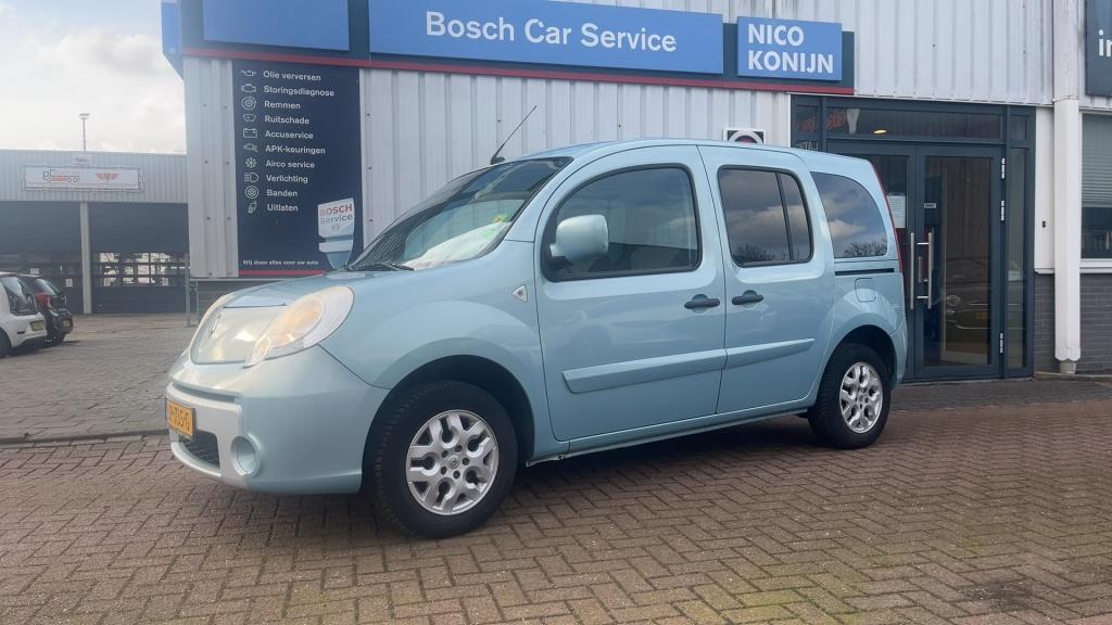 Renault Kangoo Family 1.6-16V Privilège Automaat (bj 2010), Auto's, Renault, Bedrijf, Te koop, Kangoo, ABS, Airbags, Airconditioning