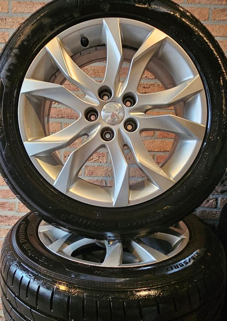 17 inch Peugeot 508 Zomerset 5x108 Hankook 215-55R17 4-7mm, Ophalen, Volvo