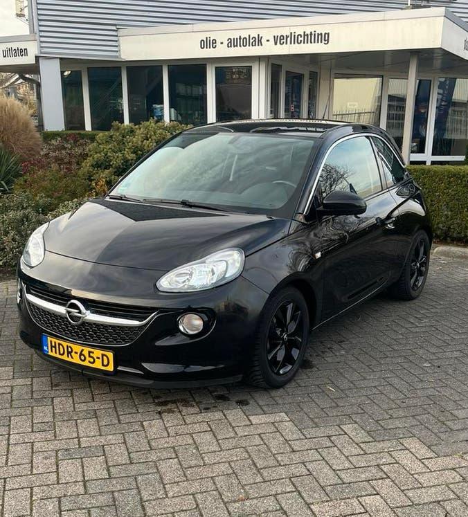Opel ADAM 1.4 Start/stop 100PK 2019 Zwart, Auto's, Opel, Bedrijf, ADAM, Benzine, Hatchback, Handgeschakeld, Geïmporteerd, Zwart