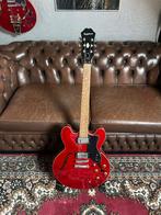 Epiphone ES 335 Dot Cherry, Ophalen, Zo goed als nieuw, Hollow body, Epiphone