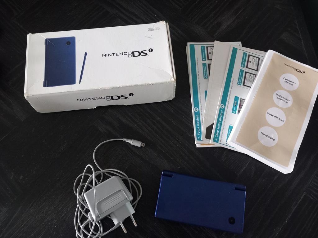 Nintendo DSi - Blauw - Inclusief Oplader en Doos, Nintendo, Gebruikt, Blauw, 2DS