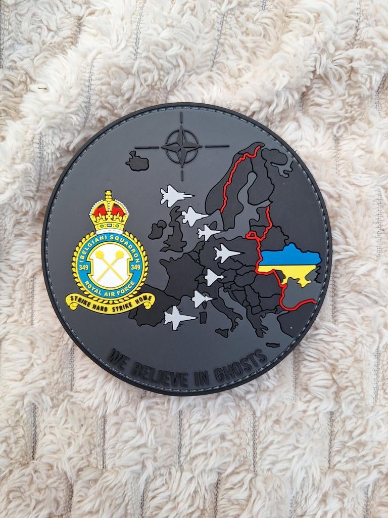 Klu embleem, Verzamelen, Ophalen of Verzenden, Luchtmacht, Nederland, Embleem of Badge
