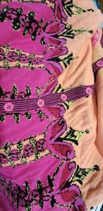 ALDO MARTIN'S  🌷linnen mix vest multi kleurig mt M/L, Aldo Martins, Overige kleuren, Verzenden, Maat 42/44 (L)