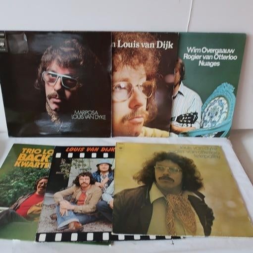 Louis van Dijk Dyke 5 maal LP vinyl plaat SET PRIJS, Cd's en Dvd's, Vinyl | Jazz en Blues, Gebruikt, 1980 tot heden, Ophalen of Verzenden
