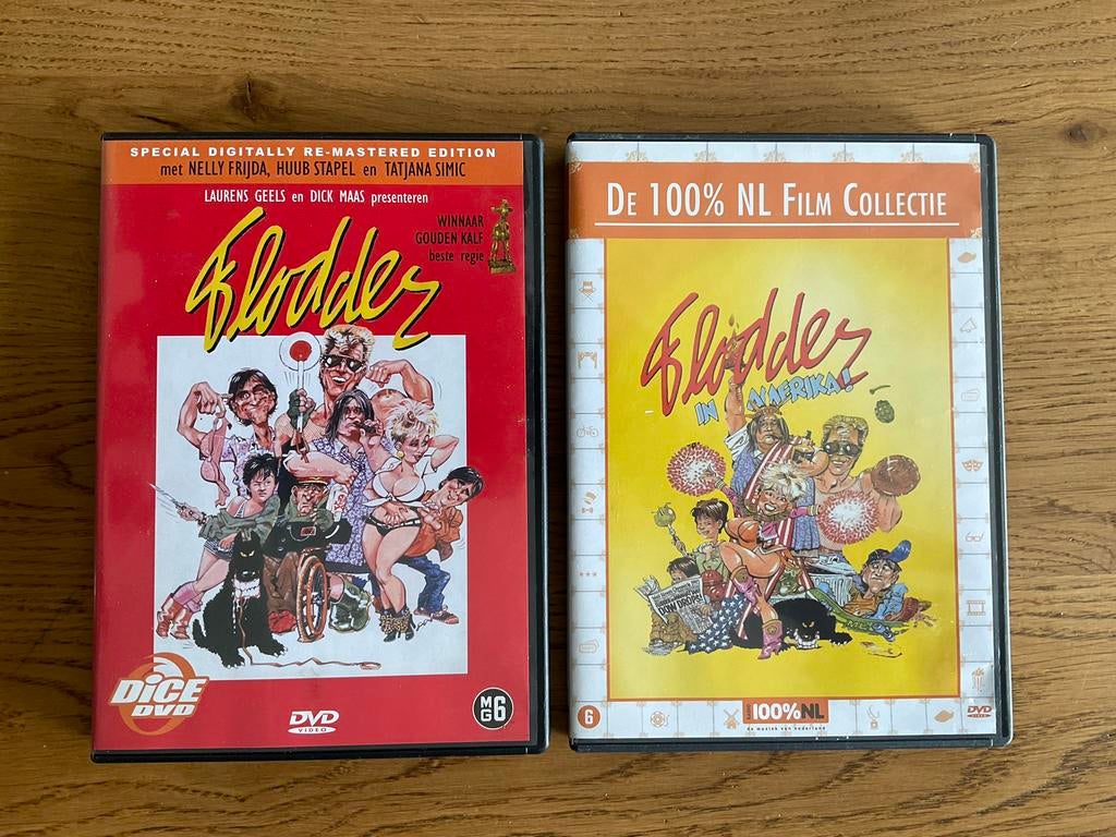 1) Flodder & Flodder in Amerika, Huub Stapel, Tatjana Simic., Ophalen of Verzenden, Zo goed als nieuw, Vanaf 6 jaar, Boxset