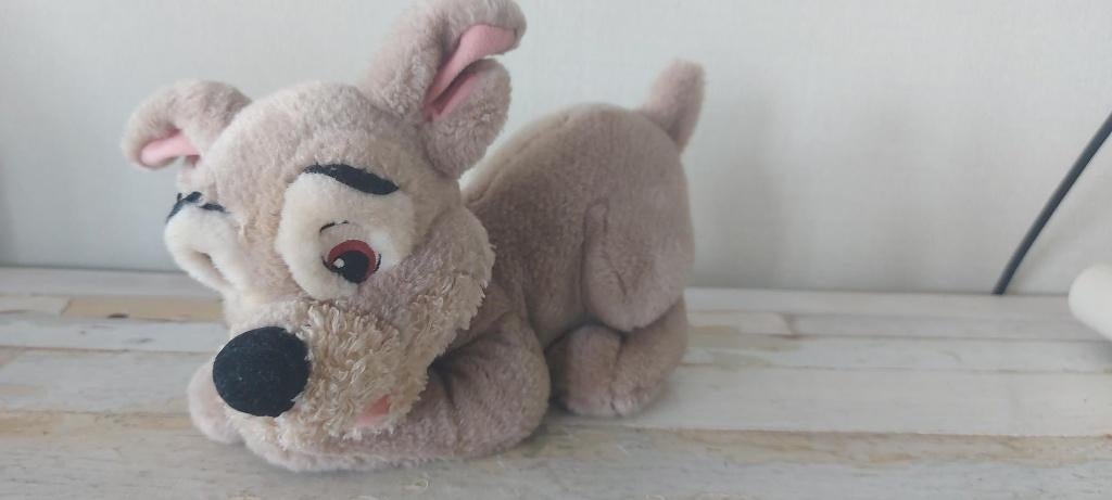 Knuffel Hond van Lady en de Vagebond ZGAN!, Ophalen, Disney, Hond, Zo goed als nieuw