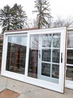 Prachtige SCHUIFPUIEN 4 Stuks Hardhout !!!, Ophalen, Gebruikt, Inclusief glas, Schuifpui