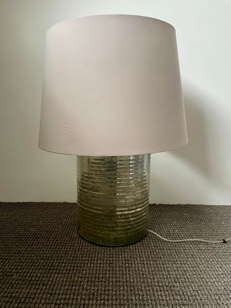 Riviera Maison Lampenvoet - Stijlvolle Tafellamp, Ophalen, Gebruikt, Glas, 50 tot 75 cm