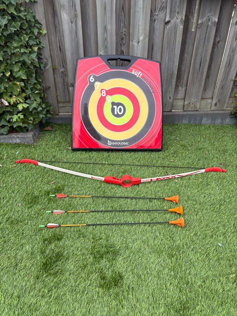 Decathlon Geologic Soft Archery Set - Boogschieten voor Kind, Ophalen, Gebruikt, Overige typen