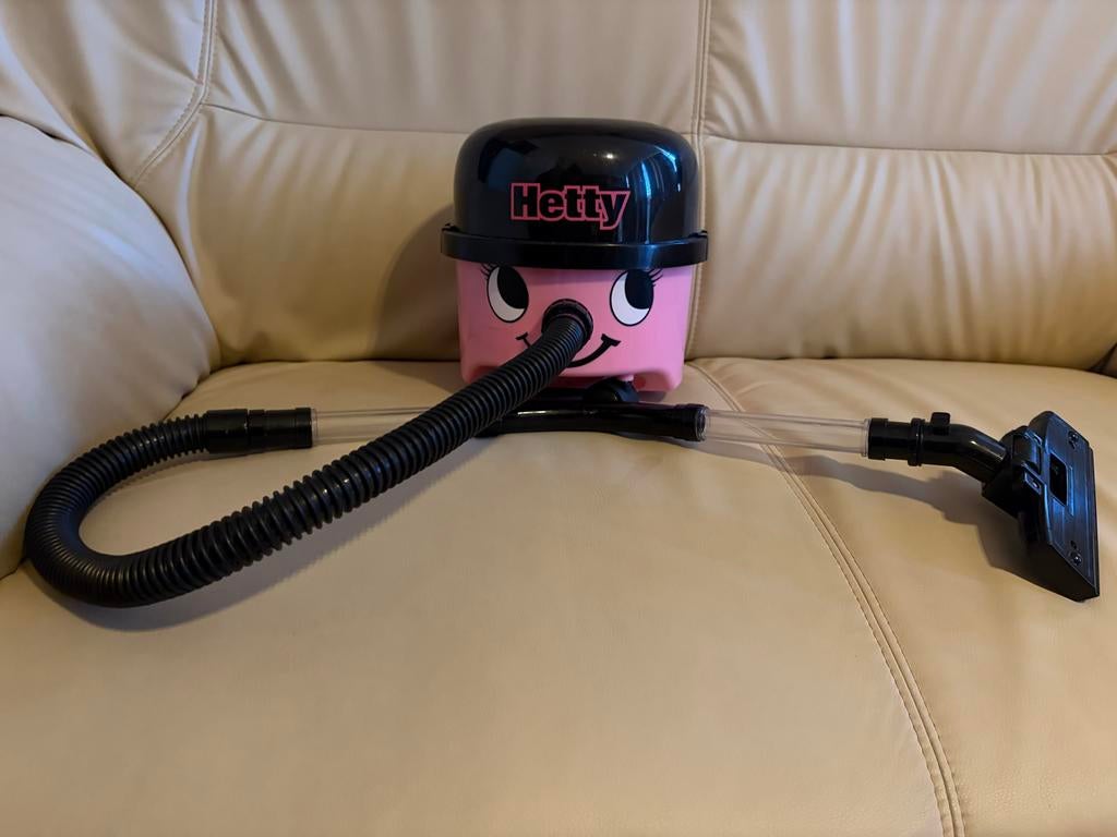 Kinderstofzuiger Hetty Roze - Speelgoed Stofzuiger, Kinderen en Baby's, Ophalen of Verzenden, Zo goed als nieuw, Meisje