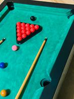 MINI Snooker & Pool Set (Deluxe) | World Champion Edition, Ophalen of Verzenden, Gebruikt, Snookertafel