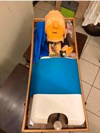 Antieke zeldzame reanimatie pop in originele koffer, Ophalen, Gebruikt