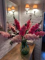 Grote bos bloemen , 19 kunstbloemen , licht en donker roze, Ophalen, Nieuw, Binnen