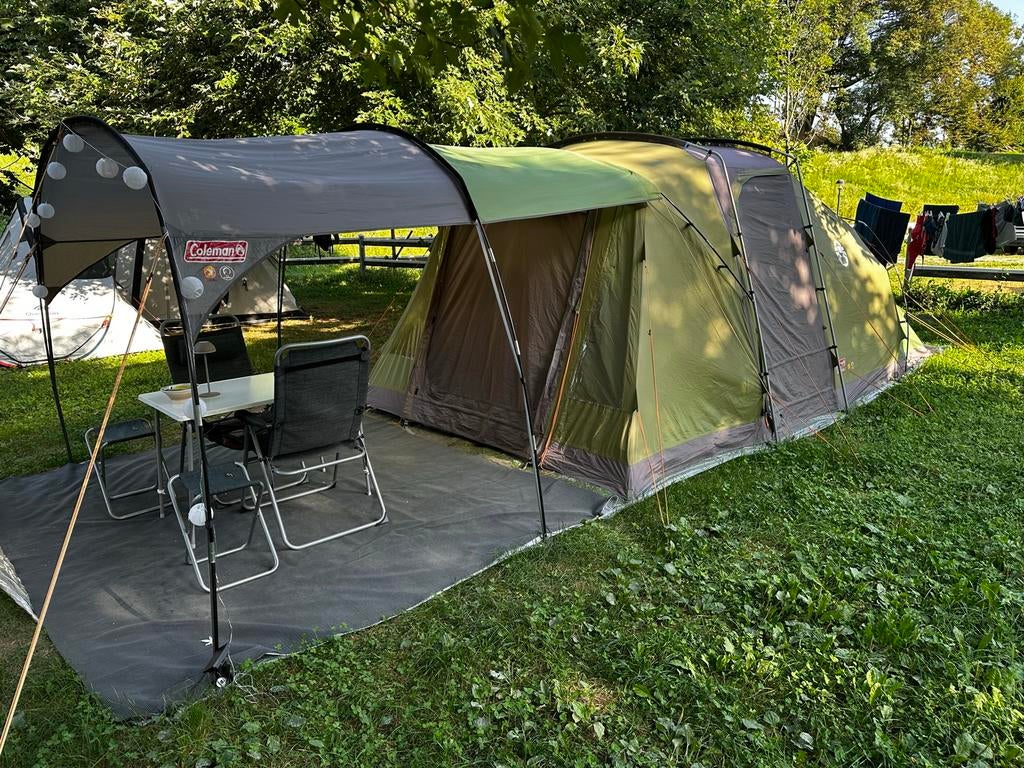 Coleman Vespucci tunneltent incl. luifel, Ophalen, Gebruikt, Tot en met 4