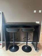 Bar met 4 krukken!, Gebruikt, 60 tot 90 cm, In hoogte verstelbaar, 4 krukken