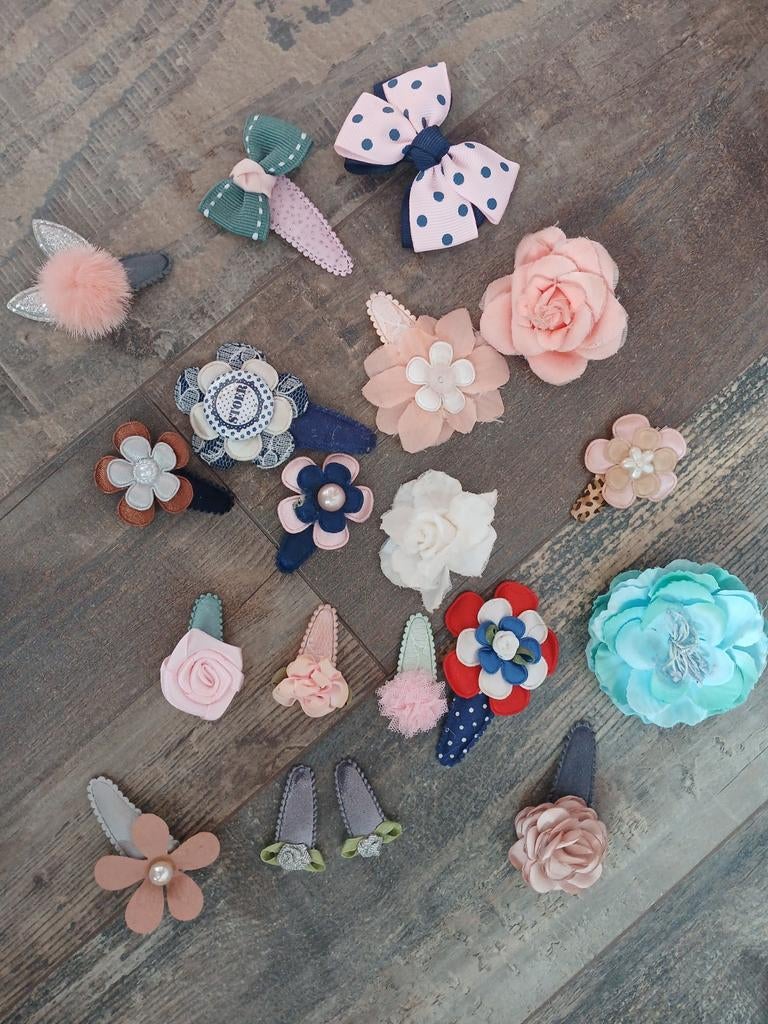 Kinder haarklipjes, Kinderen en Baby's, Kindermode-accessoires, Ophalen of Verzenden, Gebruikt