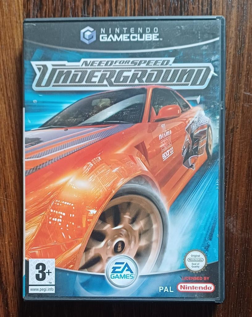 Need for Speed Underground - Nintendo GameCube, Spelcomputers en Games, Games | Nintendo GameCube, Gebruikt, 1 speler, Racen en Vliegen
