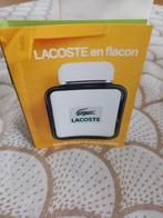 Proefje Lacoste, Ophalen of Verzenden, Nieuw