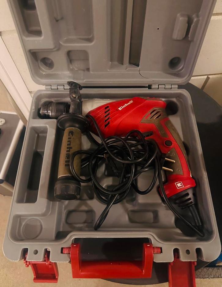 Einhell RT-ID 65 Klopboormachine 650W met koffer, Doe-het-zelf en Verbouw, Gereedschap | Boormachines, Gebruikt, Boormachine, 600 watt of meer