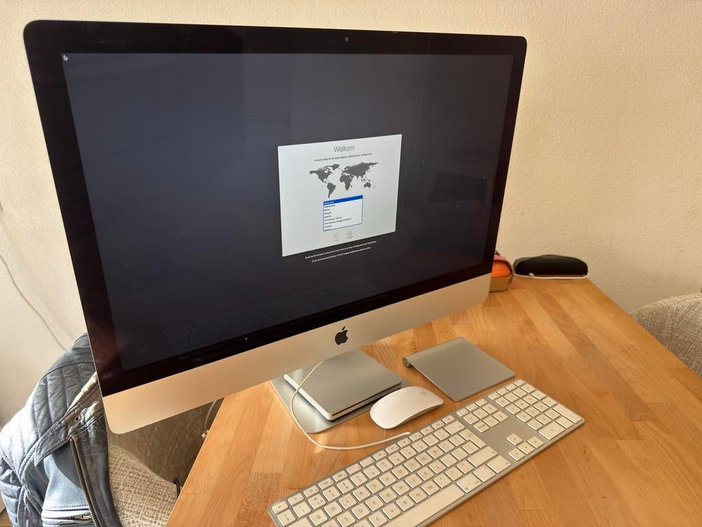 Imac 27 inch 2013 incl toebehoren, Computers en Software, Apple Desktops, Ophalen, Zo goed als nieuw, IMac