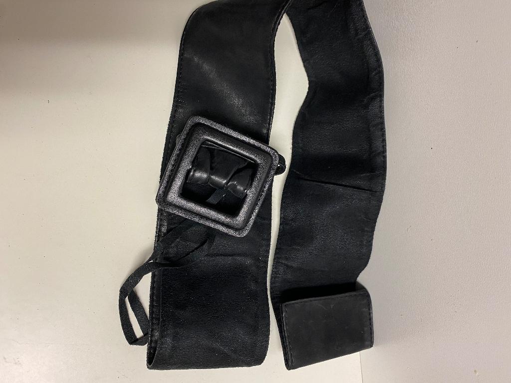 Dames riem, Kleding | Dames, Riemen en Ceinturen, 80 tot 90 cm, 5 cm of meer, Zwart, Tailleriem