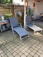 Ligstoelen, Ophalen, Zo goed als nieuw, Aluminium, Verstelbaar