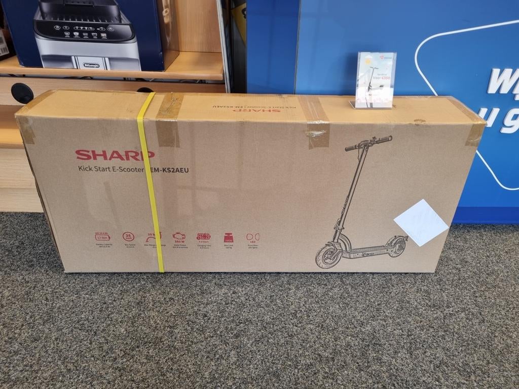 Sharp EM-KS2AWU Elektrische Step - Nieuw in Doos, Ophalen, Nieuw, Elektrische step (E-scooter), Sharp