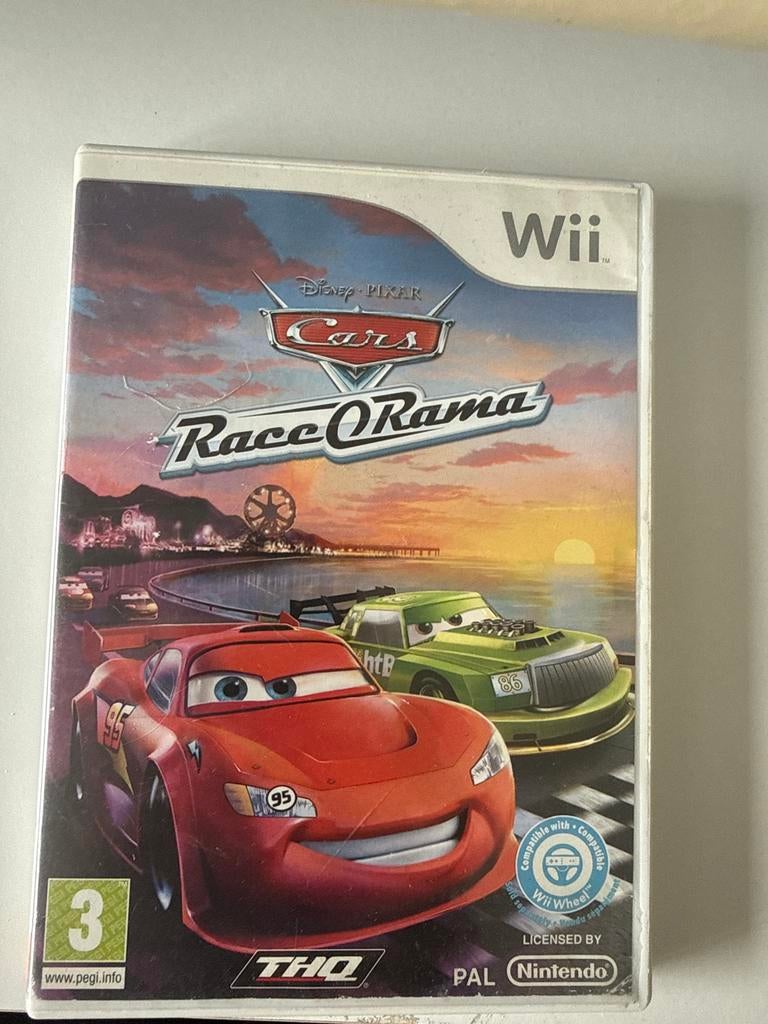 Cars Race-O-Rama Wii, Gebruikt, Racen en Vliegen, Eén computer, Ophalen of Verzenden