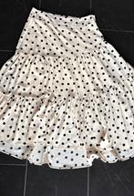 Stradivarius polka dot rok maat 38, Kleding | Dames, Rokken, Maat 38/40 (M), Wit, Ophalen of Verzenden, Zo goed als nieuw