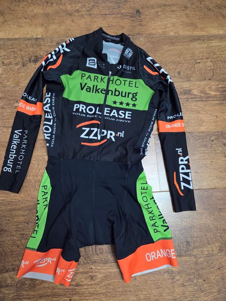 Bioracer Wielerpak Parkhotel Valkenburg Maat S, Fietsen en Brommers, Fietsaccessoires | Fietskleding, Zo goed als nieuw, Heren