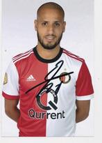 KARIM El AHMADI  Feyenoord Rotterdam FOTO echte handtekening, Verzenden, Zo goed als nieuw, Feyenoord, Overige typen