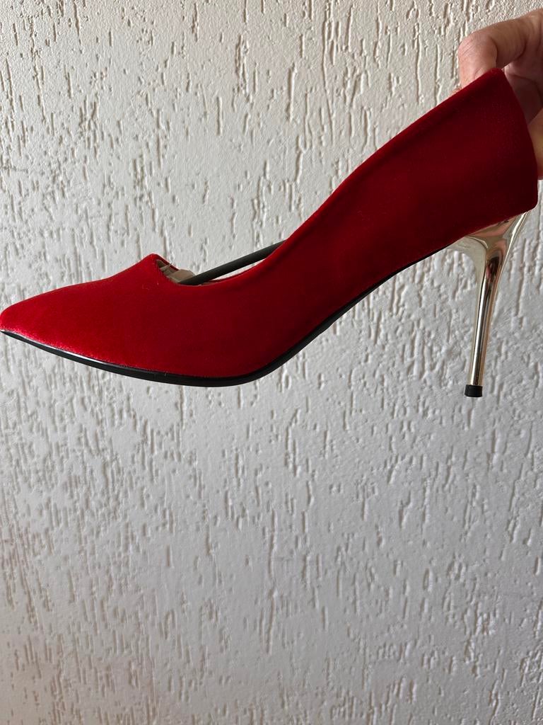 sexy kinky pumps naaldhakken maat 46, Pumps, Verzenden, Nieuw, Rood