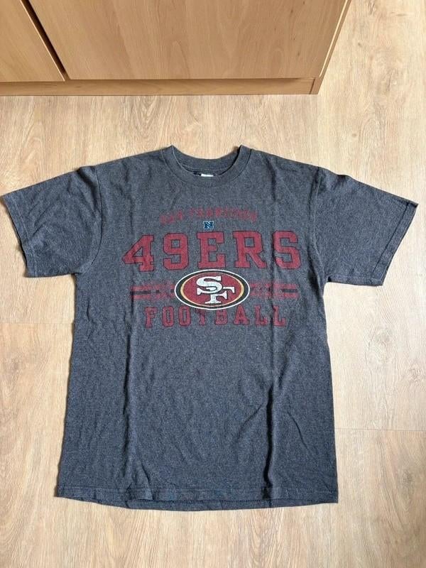 Vintage NFL San Francisco 49ers T-Shirt Grijs – Maat M, Kleding | Heren, NFL, Grijs, Gedragen, Verzenden