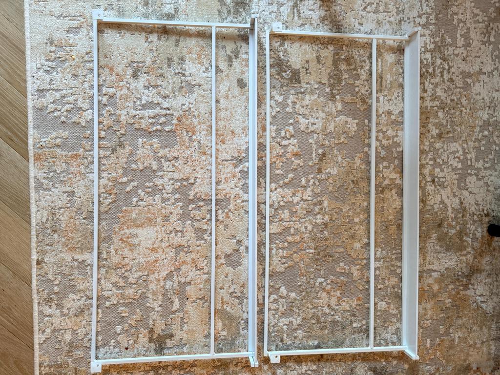 2x VtWonen Bordenrek, nieuw - Wit Metaal, Ophalen of Verzenden, Zo goed als nieuw