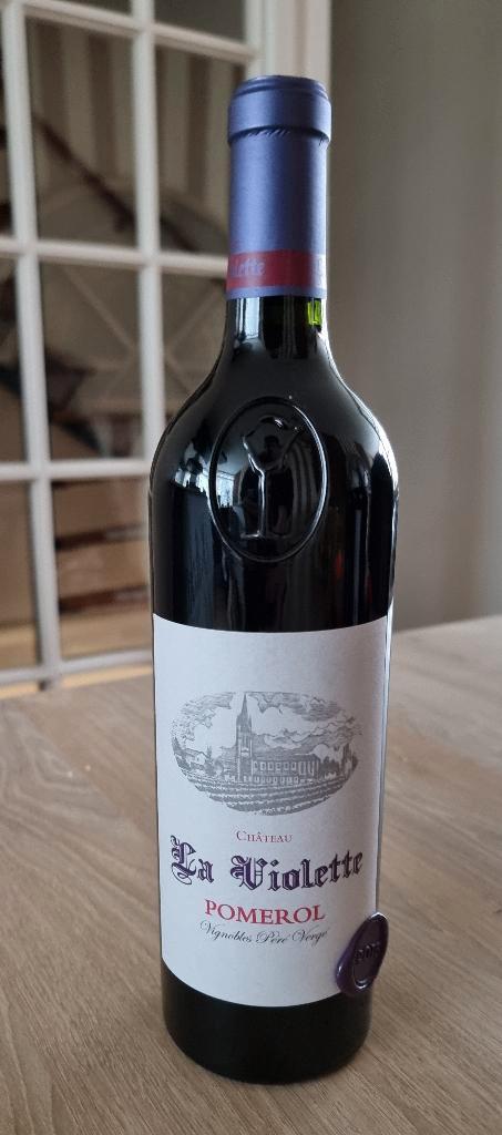Chateau La Violette Pomerol 2015 - 2017 - 2018, Verzamelen, Wijnen, Nieuw, Rode wijn, Frankrijk, Vol, Ophalen of Verzenden
