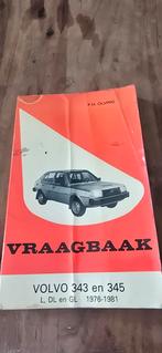 Volvo werkplaatsboek en handleiding 343 en 345, Ophalen of Verzenden