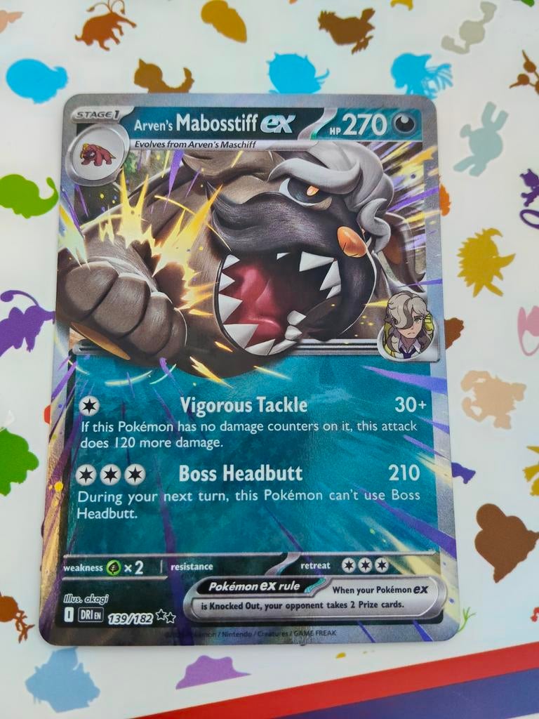 Arven's mabostiff ex destined rivals, Ophalen of Verzenden, Zo goed als nieuw, Losse kaart