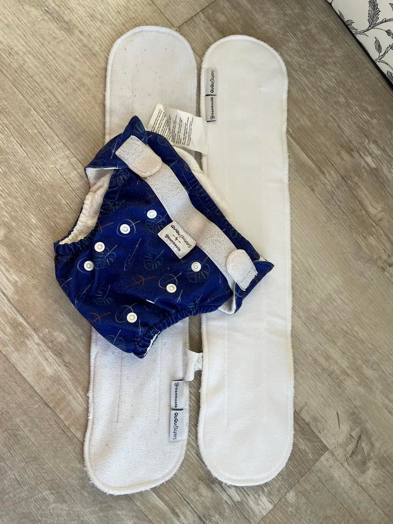 Bamboolik Wasbare Luierbroekje Maat 2 (4-16 kg) met 2 Inlegg, Ophalen of Verzenden, Gebruikt, Jongetje of Meisje