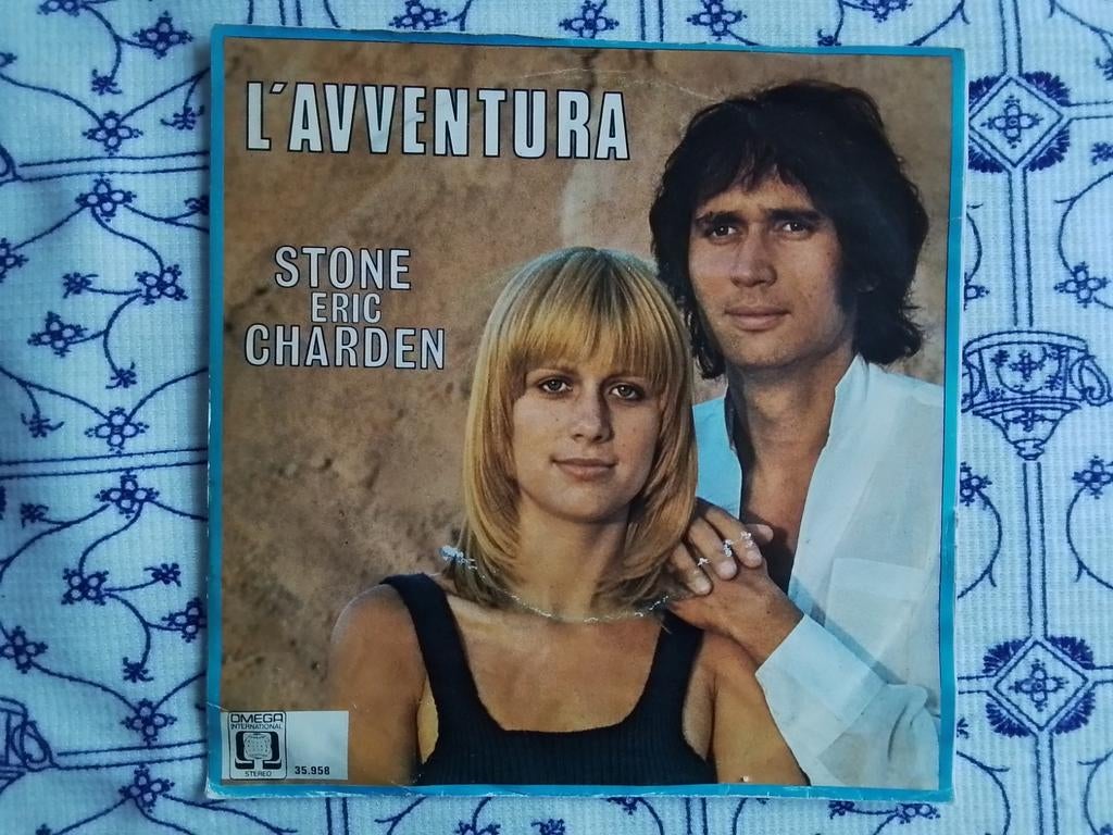 Stone eric charden              L'avventura   GERESERVEERD., Ophalen of Verzenden, Zo goed als nieuw, Pop, Single
