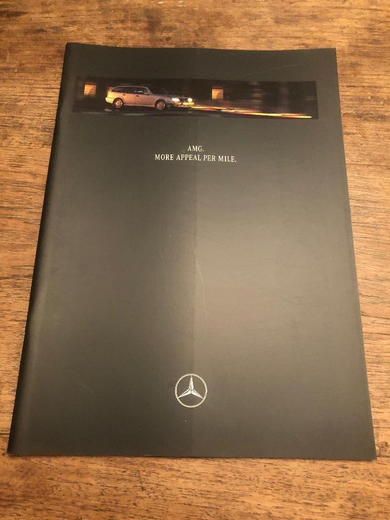 Folder, brochure Mercedes-Benz AMG 1997 Engelstalig, Nieuw, Mercedes-Benz, Mercedes, Ophalen of Verzenden