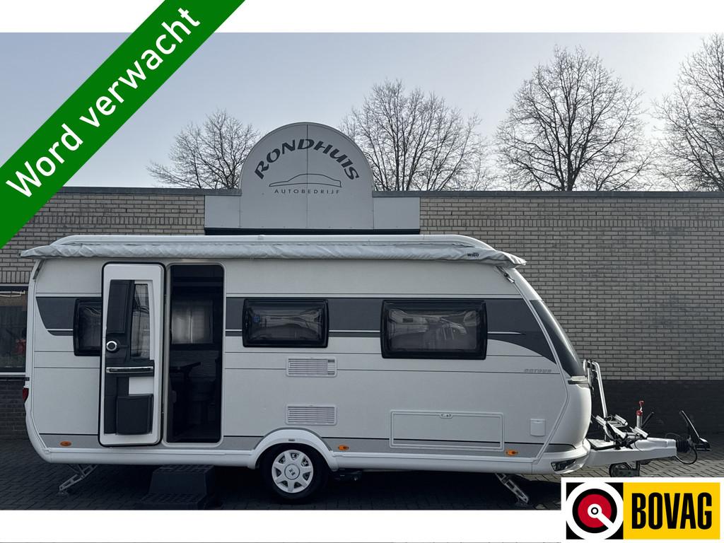 Hobby On Tour 470 UL met enkele bedden *Mover/Zakluifel/Fiet, Vast bed, Rondzit, Hobby, Kachel