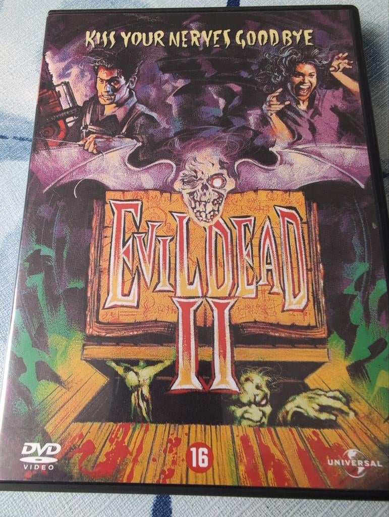 Evil Dead II DVD - Klassieke Horrorfilm, Vanaf 16 jaar, Ophalen of Verzenden, Gebruikt, Overige genres
